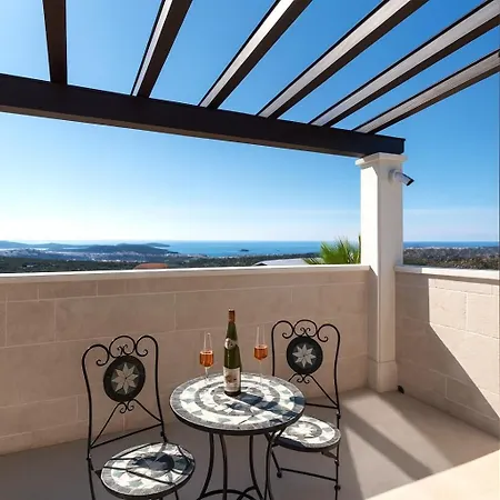Luxury Stone Smokvica, Heated Pool, Sauna, Jacuzzi, Sea View Villa