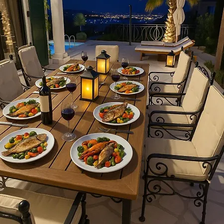 Villa Prestigious Stone Villa Smokvica With Vineyard, Swimming Pool, Jacuzzi, Gym And Sea Views Rogoznica (Sibenik-Knin)