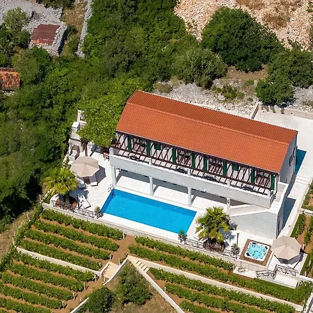 Βίλα Luxury Stone Smokvica, Heated Pool, Sauna, Jacuzzi, Sea View