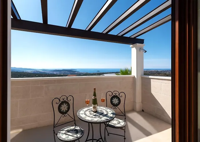 Luxury Stone Smokvica, Heated Pool, Sauna, Jacuzzi, Sea View Villa