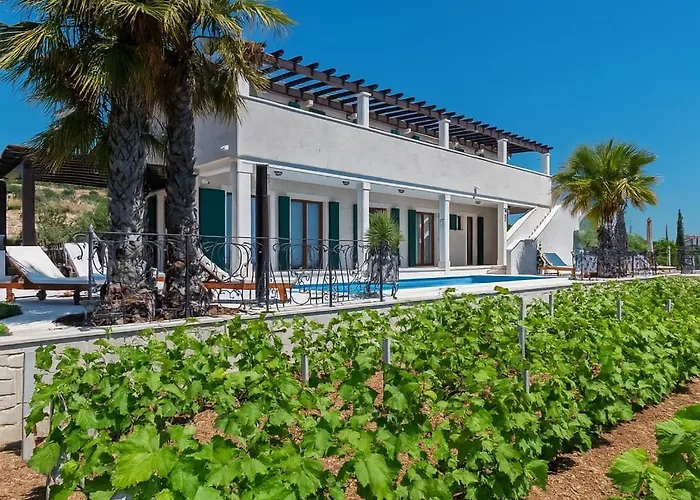 Luxury Stone Smokvica, Heated Pool, Sauna, Jacuzzi, Sea View Rogoznica (Sibenik-Knin)