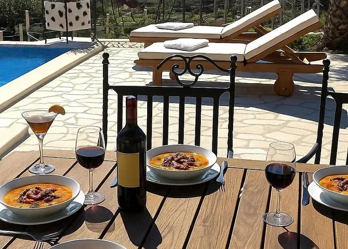 Luxury Stone Smokvica, Heated Pool, Sauna, Jacuzzi, Sea View Villa Rogoznica (Sibenik-Knin)