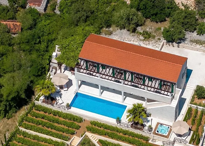 Villa Luxury Stone Smokvica, Heated Pool, Sauna, Jacuzzi, Sea View